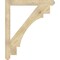 Ekena Millwork Merced Craftsman Rough Sawn Bracket, Douglas Fir, 4"W x 40"D x 48"H BKT04X40X48MRC04RDF - alternate 2